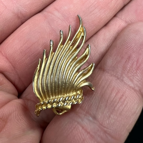 Vintage Indian Headdress Motorcycle Tie Clip Bar - Picture 4 of 4